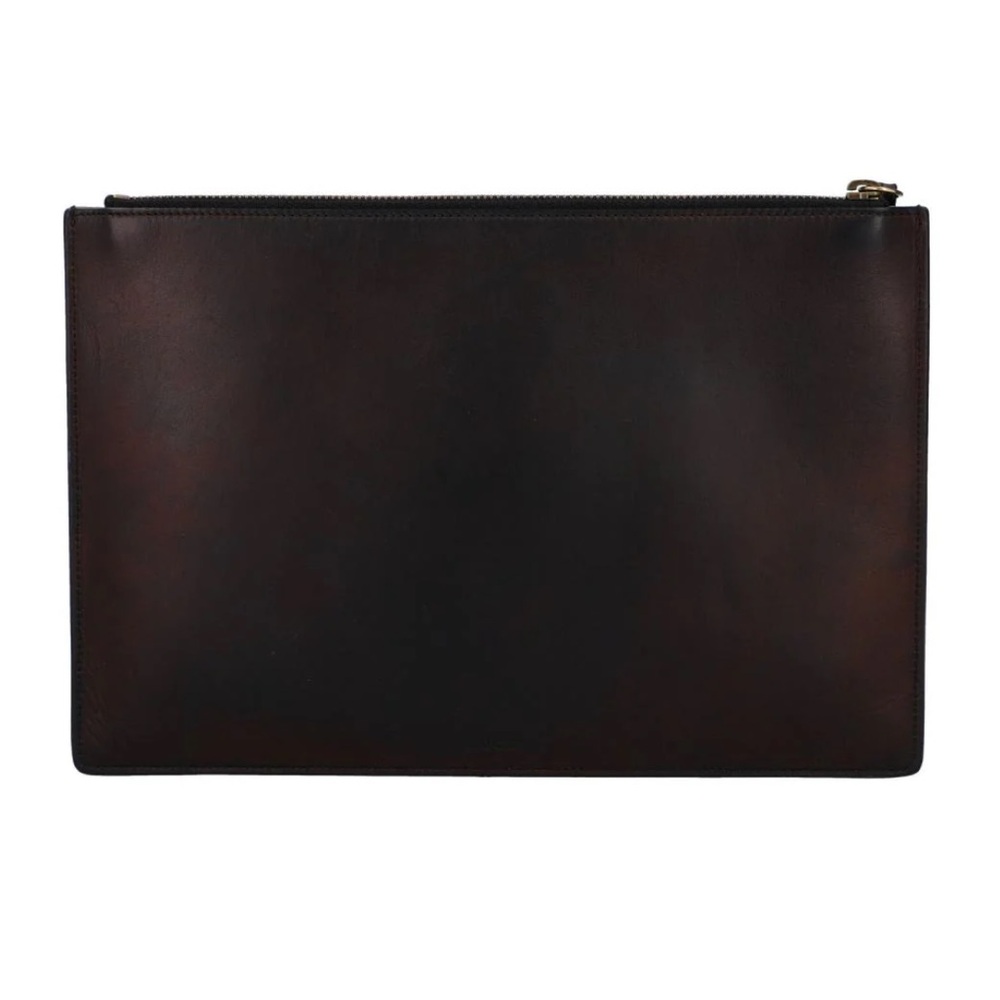 Gucci Life is Gucci Black Clutch with White/Red Graphic Text - Picture 3 of 12